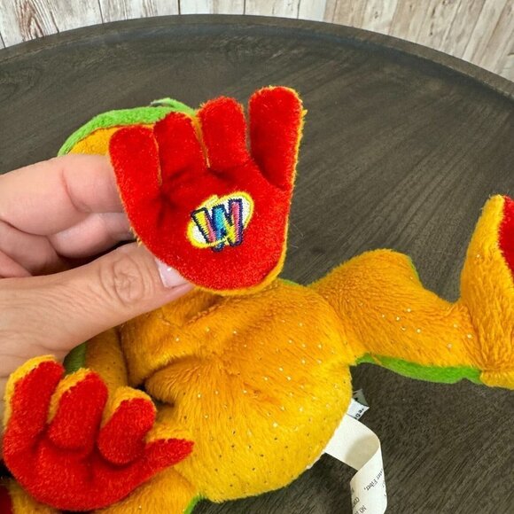 Ganz Webkinz Lil' Kinz Tree Frog Plush Stuffed Toy Animal Multicolor Small - Picture 7 of 12